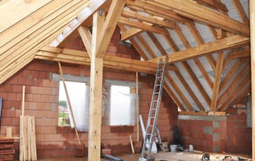 Chattern Hill attic trusses